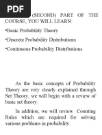 Statistics and Probability - Power Point Slides Lecture 01