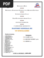 Rapport General de TP Specialise Vrai PDF