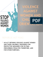 Violence Against Women and Children