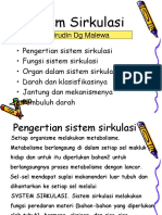 Sistem Peredaran Darah (Amir)