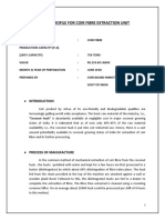 Profile For Coir Fibre Extraction Unit