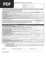 Checklist Polish For National Visa - Employment: 7. Documents Confirming The Purpose of The Trip