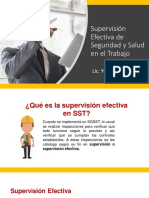 Supervisión Efectiva de Seguridad y Salud en El Trabajo