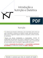 Aula Introduçao A Nutrição e Dietética 00000