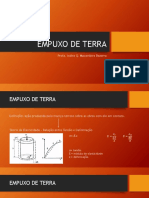 BARRAGENS E OBRAS DE TERRA - Aula 5 - Empuxo de Terra-Teoria Rankine