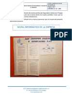 Item 25 Evidencia de Difucion de Politica de Seguridad y Salud en El Trabajo