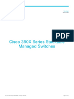 Cisco 350X Series Stackable Managed Switches