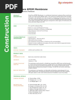 Smartcare Epdm Membrane: Single Ply Elastomeric Membrane