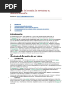 Los Contratos de Locación de Servicios y Su Desnaturalización