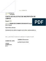 Carta Solicitud Inscripcion Libros 2