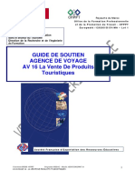 La Vente de Produits Touristiques