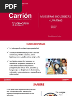 Clase 1 - Muestras Biologicas Humanas - ERMBH I