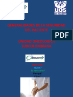 Seguridad de Paciente - Generalidades 2021