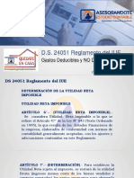 Gastos Deducibles y El Impuesto Sobre Las Utilidades de Las Empresas