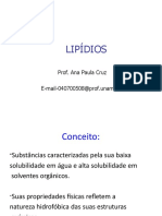 Aula 4 - Lipidios