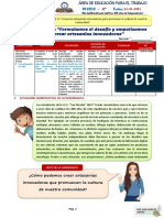 Actividad 1 - Exp. 4 - EPT - 4° Grado - ACGR