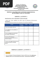 Lesson 1, Activity 1: Department of Education