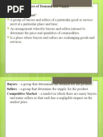 Types of Market Structures