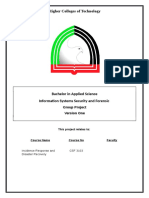 CSF 3103 Project Specification