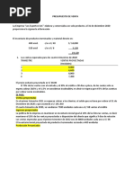 CASOS PRACTICOS Presupuesto de Venta