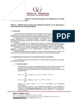 Operación y Mantenimiento de Transformadores de Distribución en Redes Parte 2