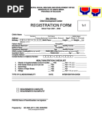 Registration Form: Sitio Diliman Child Development Center