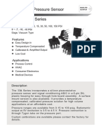 Solid State Pressure Sensor: Features