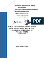 AL-SGC-PR-16 Plan Haccp Pescados Varios