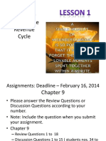 Lesson G - 1 Ch09 Rev. Cycle Act. Tech.