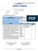 3° Grado - Actividad Del Dia 09 de Setiembre