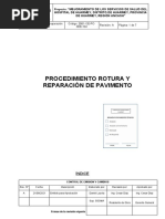 3061-OE-PC-IIEE-104 Procedimiento Rotura y Reparación de Pavimento