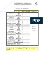 Cronograma y Aviso 2021-2022