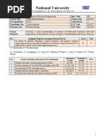 MT203 - Course Outline (Spring 2020)