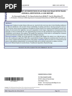 Physical Therapy Interventions in 68 Year Old Male With Trans-Femoral Amputation: A Case Report