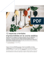 12 Especias Orientales Imprescindibles en La Cocina Asiática