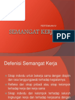 Semangat Bekerja