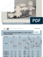 Gas-Insulated Switchgear: Type 8DN8 Up To 170 KV, 63 Ka, 4000 A