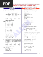 1603 Mathematics Paper With Ans Sol Evening