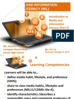 1.MIL 1. Introduction To MIL (Part 2) - Characteristics of Information Literate Individual and Importance of MIL