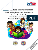 21st Century Literature From The Philippines and The World