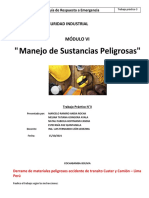 Trabajo Práctico #3 - Derrame Materiales Peligrosos PERU