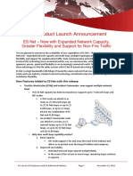 Simplex ES Net 1-2 Launch Bulletin