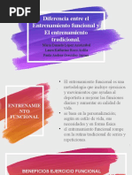 Entrenamiento Tradicional y Funcional Dif