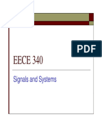 EECE 340 EECE 340: Signals and Systems