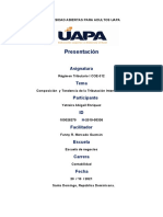 Tarea 1 Regimen Tributario I