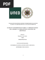 El Debate Contemporáneo en Torno A La Problematicidad de La Génesis y La Formación de La Metafísica de Aristóteles