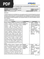 Planificador de Evaluacion Diagnotica