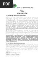 Tema I Derecho Int. Publico