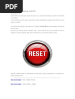 Cómo Hacer RESET en Equipos de Sonido SONY