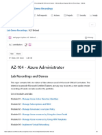 Lab-Demo-Recordings - AZ-104.md at Master MicrosoftLearning - Lab-Demo-Recordings GitHub